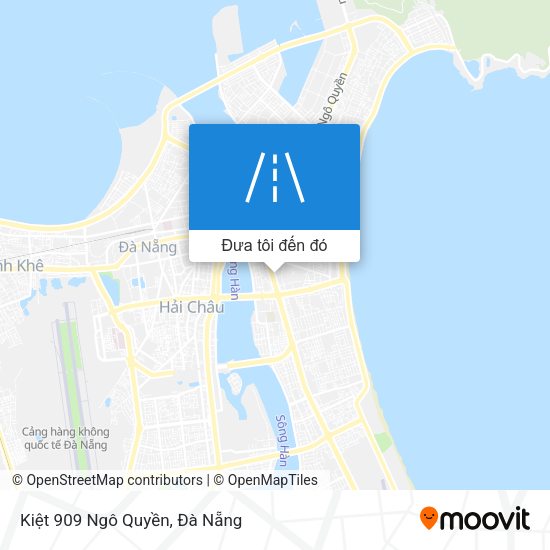 Bản đồ Kiệt 909 Ngô Quyền
