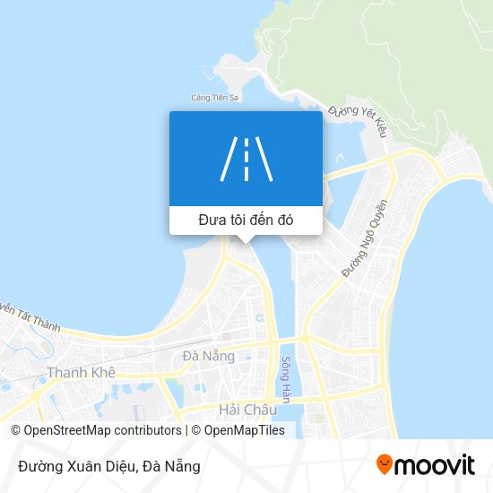 Bản đồ Đường Xuân Diệu