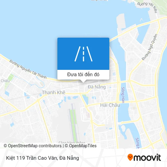 Bản đồ Kiệt 119 Trần Cao Vân