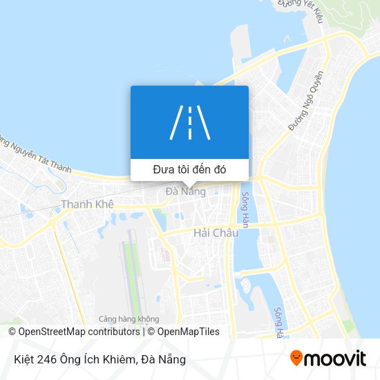 Bản đồ Kiệt 246 Ông Ích Khiêm