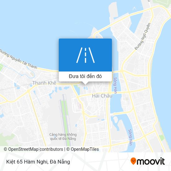 Bản đồ Kiệt 65 Hàm Nghi