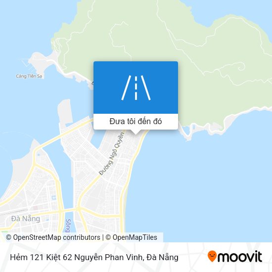 Bản đồ Hẻm 121 Kiệt 62 Nguyễn Phan Vinh