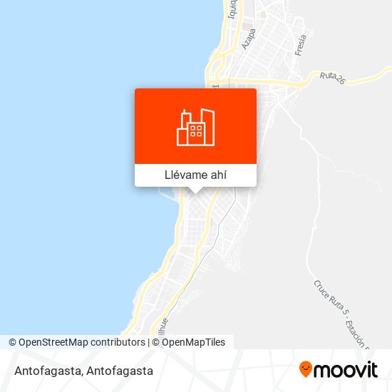 Mapa de Antofagasta