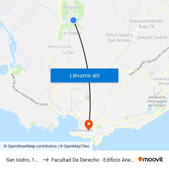 San Isidro, 140 to Facultad De Derecho - Edificio Anexo map