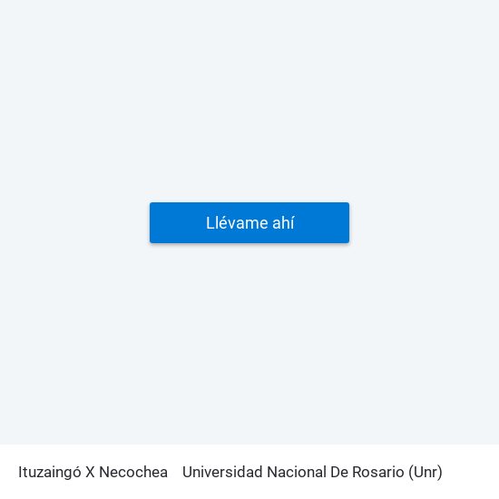 Ituzaingó X Necochea to Universidad Nacional De Rosario (Unr) map