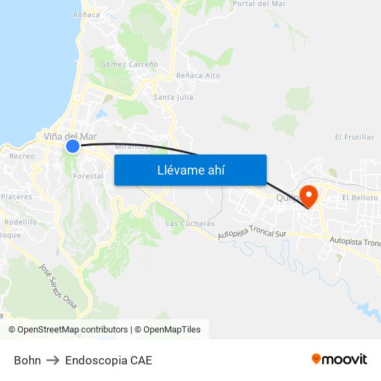 Bohn to Endoscopia CAE map