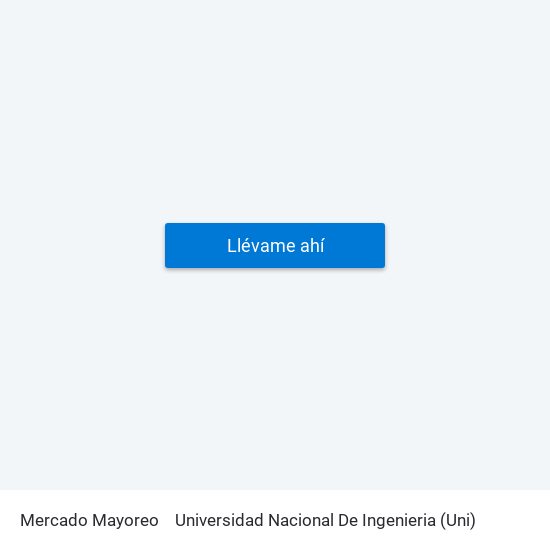 Mercado Mayoreo to Universidad Nacional De Ingenieria (Uni) map