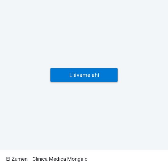 El Zumen to Clinica Médica Mongalo map