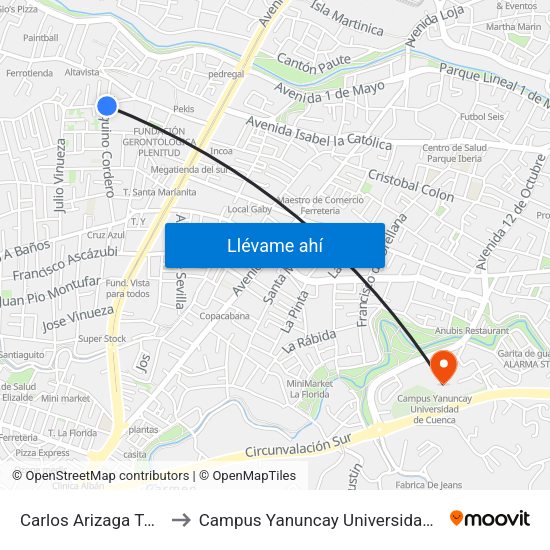 Carlos Arizaga Toral, 196 a Campus Yanuncay Universidad De Cuenca con