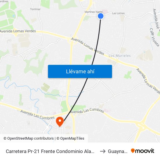 Carretera Pr-21 Frente Condominio Alameda to Guaynabo map