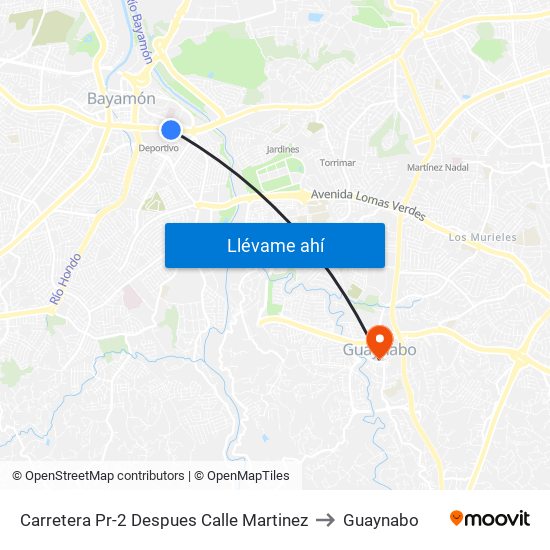 Carretera Pr-2 Despues Calle Martinez to Guaynabo map