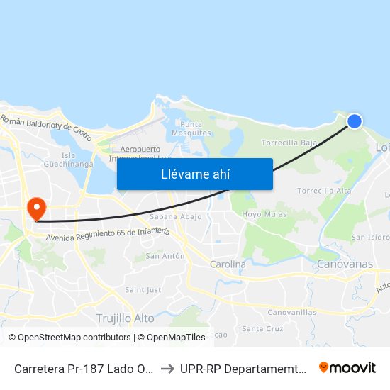 Carretera Pr-187 Lado Opuesto Negocio Aqui Me Quedo to UPR-RP Departamemto De Mùsica Edif. Agustin Stahl map