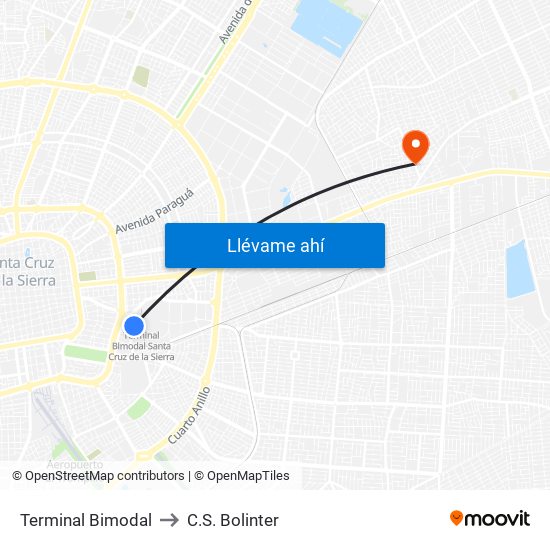 Terminal Bimodal to C.S. Bolinter map