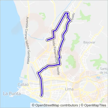 IO38 Bus Line Map