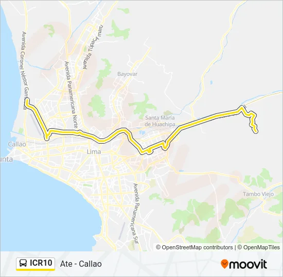 ICR10  Line Map