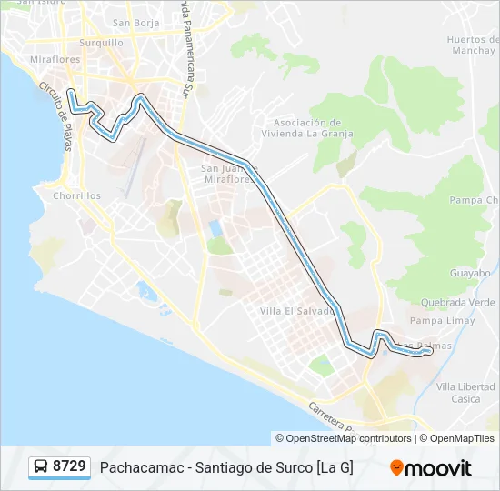 8729  Line Map