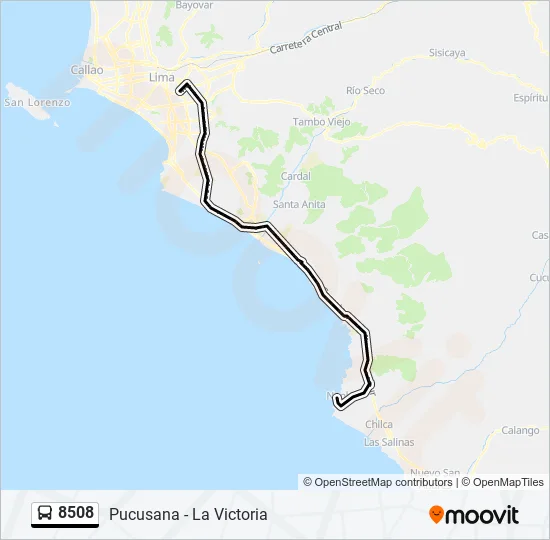 Kauai Bike Path Map 2019 8508 Route: Schedules, Stops & Maps - Pucusana - Lima (Updated)