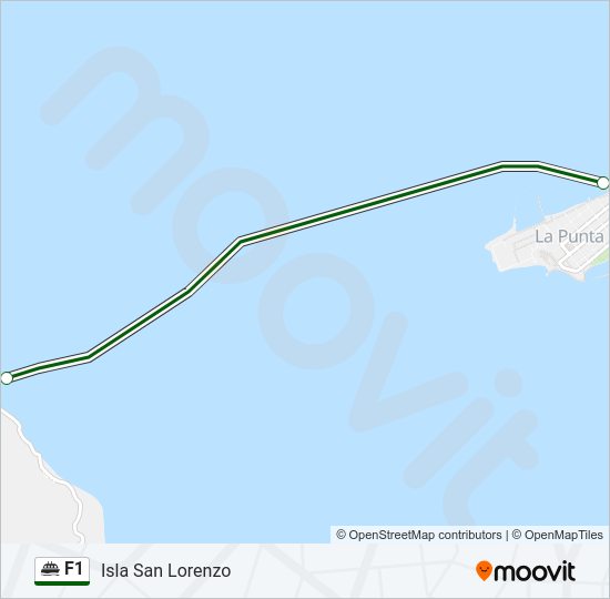 Mapa de F1 de ferry