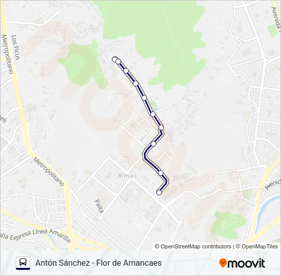 COLE BUS BELLIDO Bus Line Map