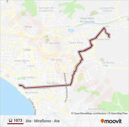 1073  Line Map