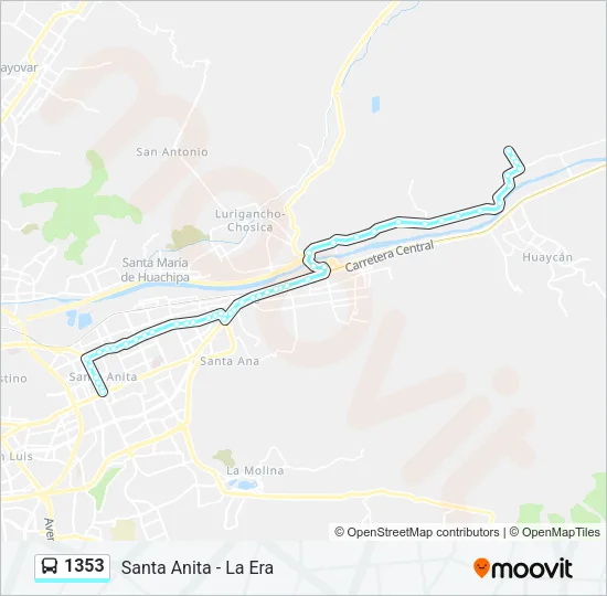 1353  Line Map
