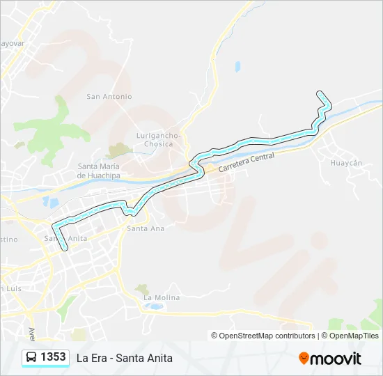 1353  Line Map