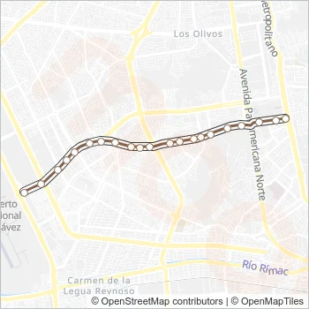 IO45 Bus Line Map
