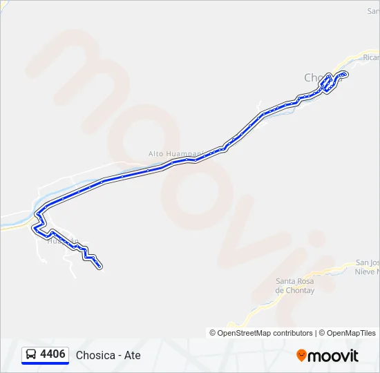 4406 Bus Line Map