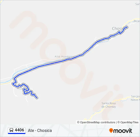 4406 Bus Line Map