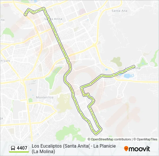4407 Bus Line Map