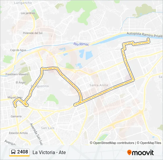 2408 Bus Line Map
