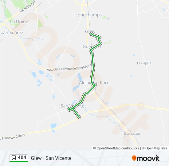 Mapa de 404 de Colectivo
