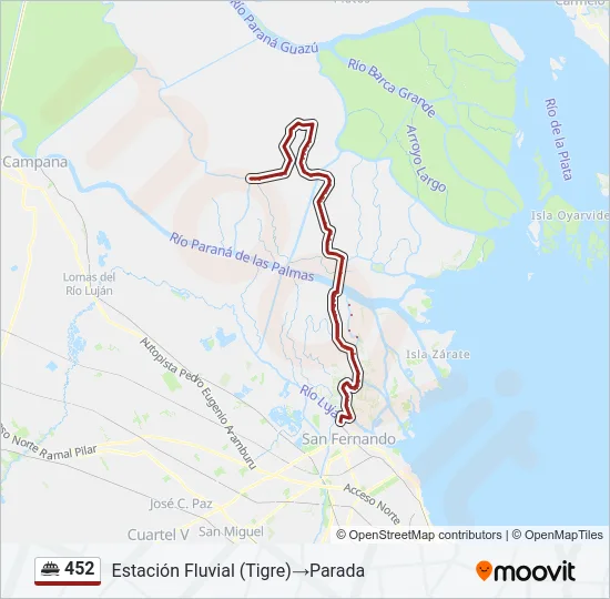 452 Ferry Line Map