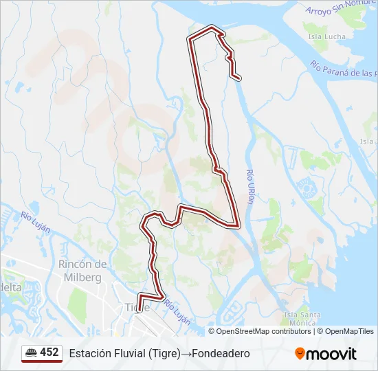 452 Ferry Line Map