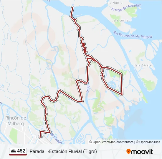 452 Ferry Line Map