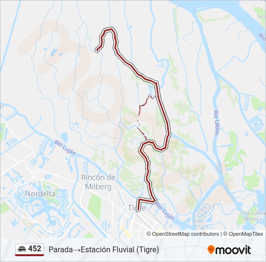 452 Ferry Line Map
