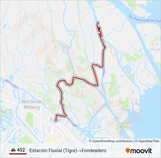 452 Ferry Line Map