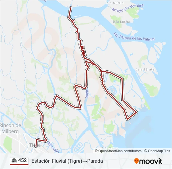 452 Ferry Line Map