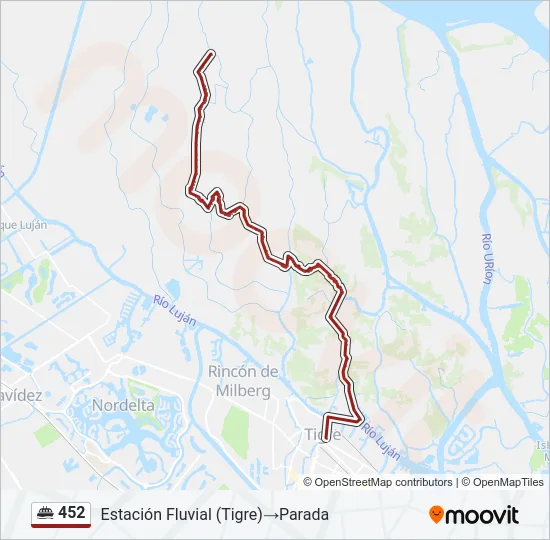 452 Ferry Line Map