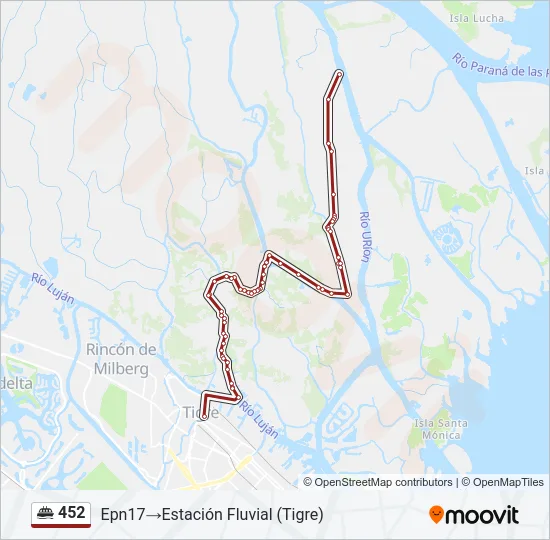 452 Ferry Line Map