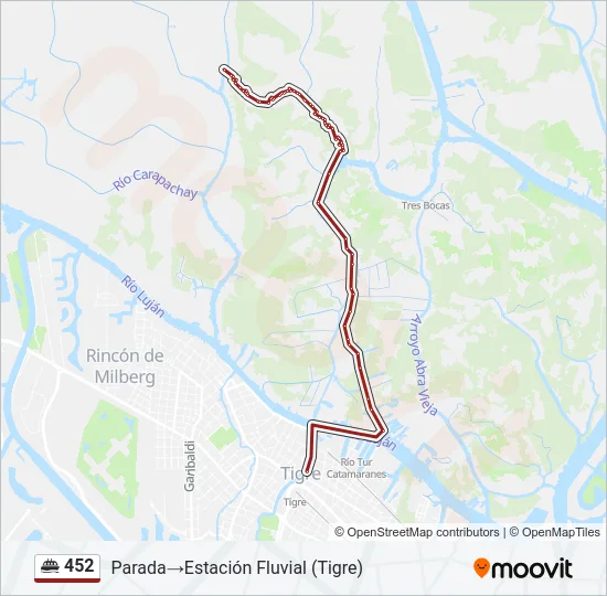 452 Ferry Line Map