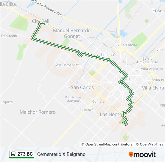 Mapa de 273 BC de Colectivo