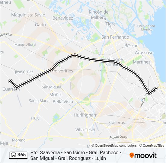 Mapa de 365 de Colectivo