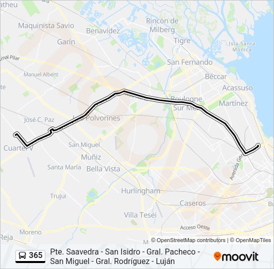 Mapa de 365 de Colectivo