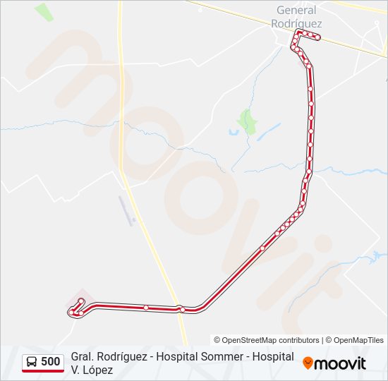 Mapa de 500 de Colectivo
