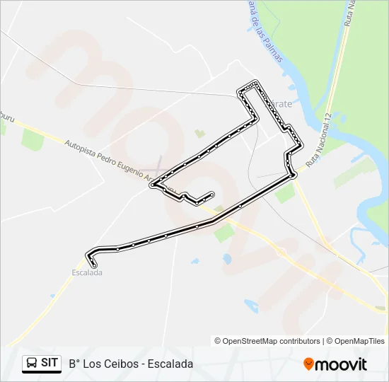 SIT Colectivo Line Map