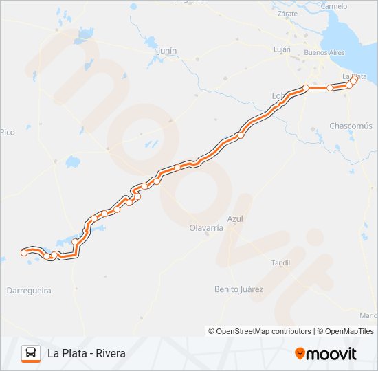 PLATABUS Colectivo Line Map