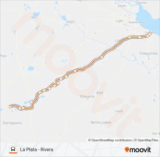 PLATABUS Colectivo Line Map