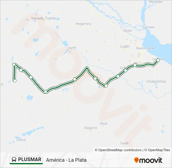 PLUSMAR  Line Map