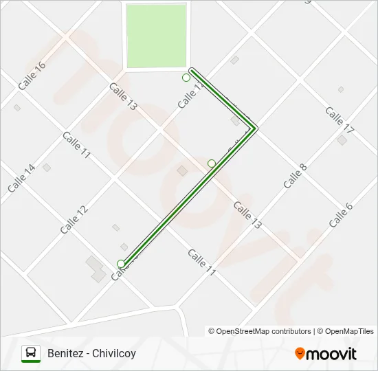 EMTUPSE LOCAL Colectivo Line Map